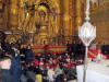 iglesia de san vicente celebra el san blas en monforte