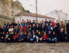 Colegio de las monjas en el 2000 con el profesor Luis Conde y Felipe Aira