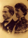 Dr. Goyanes y su esposa María Echegoyen (1902)
