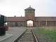 entrada al campo de concentracion de AUSCHWITZ
