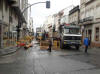 calle de Ourense finalizando las obras de mejora